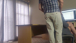 BOSS LEVEL : caught fucking the secretary for a pay raise