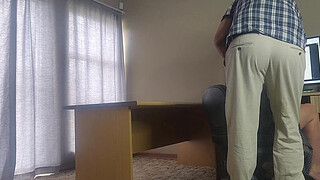 BOSS LEVEL : caught fucking the secretary for a pay raise