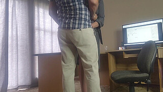 BOSS LEVEL : caught fucking the secretary for a pay raise