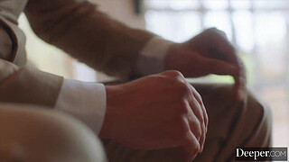 Deeper. Disobedient Good Girl Ashley Gets Cuffed & Spanked