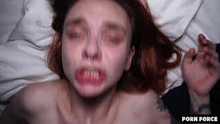 SKINNY TEEN GETS BROKEN