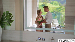 VIXEN Trophy Wife Octavia Loves To Treat Rich Hubby Well