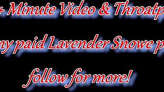 Neck Bulging Deepthroat with Perfect Side View of Distension Gulping Throatpie on Black Lipstick Gorh Slut