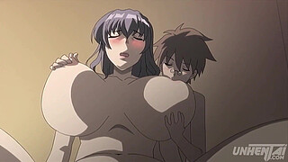 Hentai - The Big Tits of my Step Mom [Uncensored]