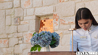 VIXEN Flawless Asbhy Has Passionate Tryst With Older Man