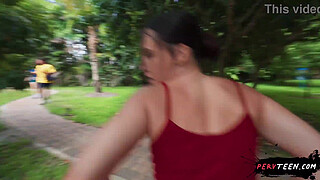 Fucking in a Public Park with People Passing By, We Don't Care