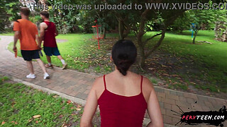 Fucking in a Public Park with People Passing By, We Don't Care