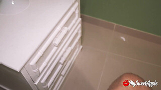 I caught him smelling my dirty panties so I fucked him