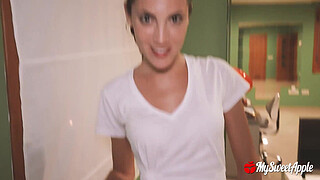 I caught him smelling my dirty panties so I fucked him