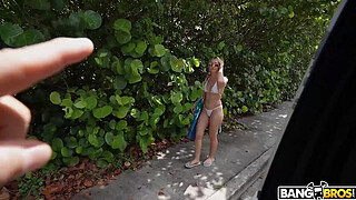 BANGBROS - Whitney OC Tries Fitting Damion Dayski's Huge Cock In Her Mouth But It's Way Too Big For Her