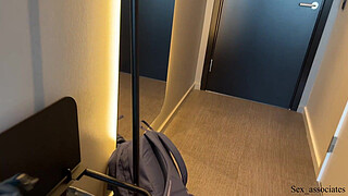 Stepmother And Son Share a Bed In A Hotel Room