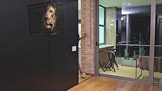 I fuck my boss's 18 year old son in her bed and he comes inside me, I'm the house maid! Carla Morelli and Danner Mendez