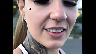 I saw a prostitute hanging out on the street and asked her to give me a blowjob, she charged me $10 and she wanted to take me to the alley! (Public)