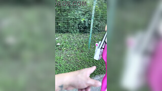 I saw a prostitute hanging out on the street and asked her to give me a blowjob, she charged me $10 and she wanted to take me to the alley! (Public)