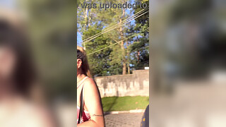 I saw a prostitute hanging out on the street and asked her to give me a blowjob, she charged me $10 and she wanted to take me to the alley! (Public)