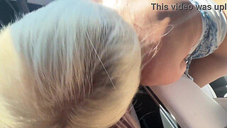 Fucking Sexy British Blonde Babe - Frances Bentley In Car