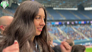 I get fucked in the stadium toilets during a football match