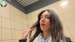 I get fucked in the stadium toilets during a football match