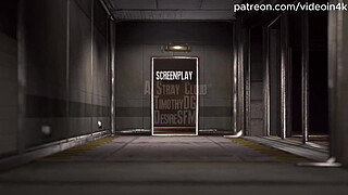 Persistant Evil: Control / Futa Excella tests her huge cock on Jill Valentine / Resident Evil (AI Upscaled)