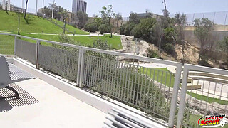 GERMAN SCOUT - Fit blonde German Teen Eile Pickup for First Time Casting Fuck