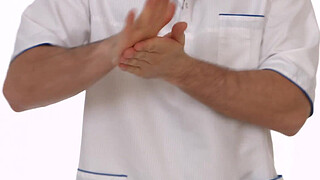 Polly Yangs - Muscular masseur fucked busty teen