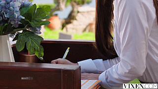 VIXEN Stunning Trio Lia, Vanessa & Eve Share Alberto's Cock