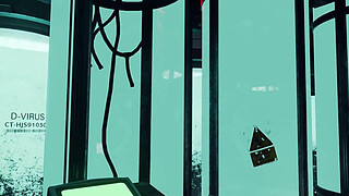 The bitch was bitten by a monster and now she constantly wants to fuck - 3d hentai horror porn