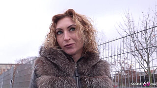 GERMAN SCOUT - Mature Ukrainian Julia picked up in Berlin and fucked dirty during the casting