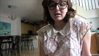 Little Step Sister Sex Ed at Home - Leana Lovings - Family Therapy - Alex Adams