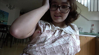 Little Step Sister Sex Ed at Home - Leana Lovings - Family Therapy - Alex Adams