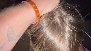 Took a Pretty Girl to the Night Forest to Fuck her Face