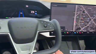 Big Tits and Ass Hayley Davies Fucks In Car