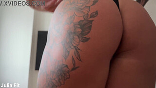 This stunner has a ANAL rule: hard, deep, and lots of creampie