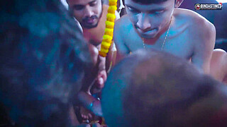 GangBang Suhagarat - Besi Indian Wife Very 1st Suhagarat with Four Husband ( Full Movie )