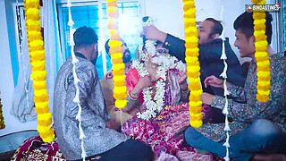 GangBang Suhagarat - Besi Indian Wife Very 1st Suhagarat with Four Husband ( Full Movie )