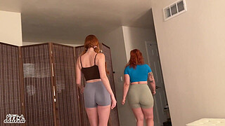 Big ass and big titty threesome with emma magnolia and elly clutch