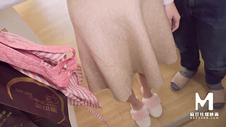 ModelMedia Asia - I went to my step brother's house for dinner and fucked his wife