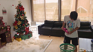 MY STEPMOM GETS MAD AT ME BECAUSE SHE CAUGHT ME MASTURBATING