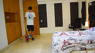 MY STEPMOM GETS MAD AT ME BECAUSE SHE CAUGHT ME MASTURBATING