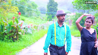 Desi Indian Real Chudai on open road and jungle outdoor hardcore ( Hindi Audio )