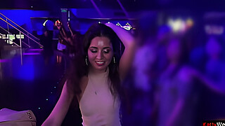 Fucked cutie in all holes in the toilet of a nightclub