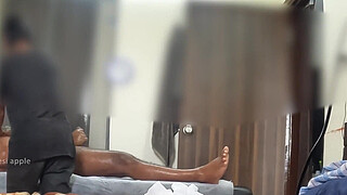 Hidden cam caught happy ending massage