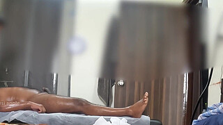 Hidden cam caught happy ending massage