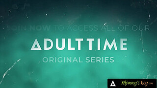 MOMMY'S BOY - Pissed MILF Rachael Cavalli Gets Turned On Catching Stepson Jerking Off In Living Room