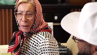 77 Years old grandma ready for bbc anal