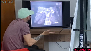 Cuckold takes wife to clandestine gynecologist for ultrasound!