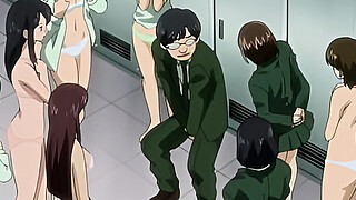 Pervert Gets Caught in the Women's Wardrobe - Hentai [Subtitled]