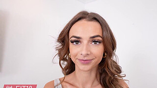 FIT18 - Nikki Nicole - I Creampie A 100lb Petite And Skinny Doll Like Teen - 60FPS POV