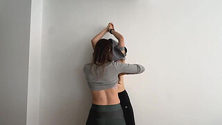 My best friend's wife's ass squeezes my mouth really tight