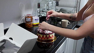 Stepson fucks STEPMOM in the ass on his birthday